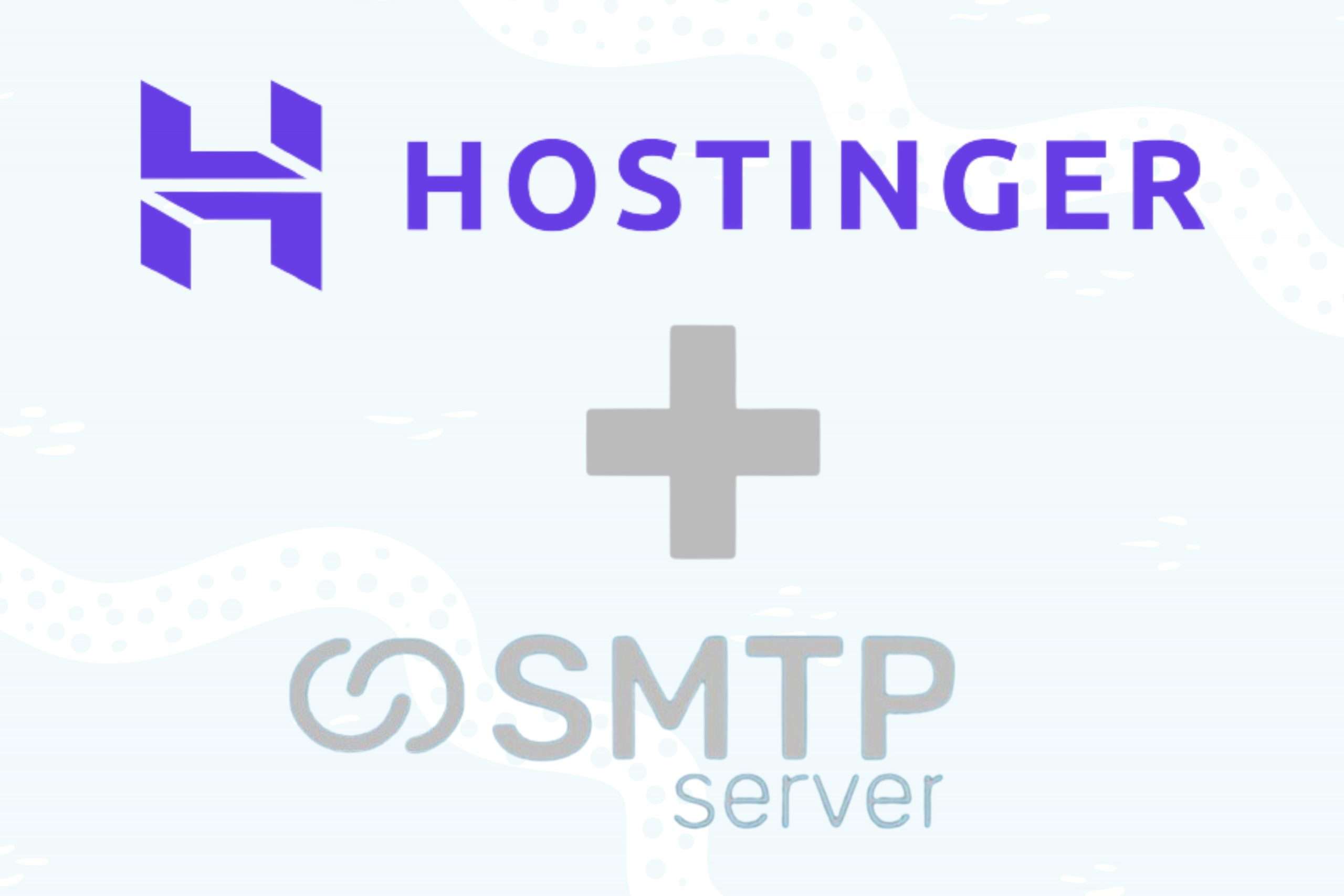 How To Setup SMTPServer with HOSTINGER