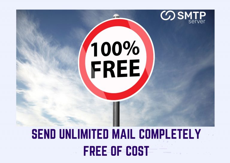 unlimited email sending smtp server free